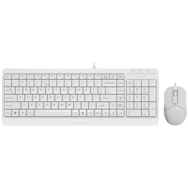 Комплект клавиатура + мышь A4Tech Fstyler F1512 (белый)